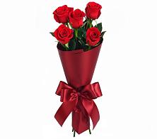 Букет 5 Красных роз Эдлесс Лав в Семикаракорске