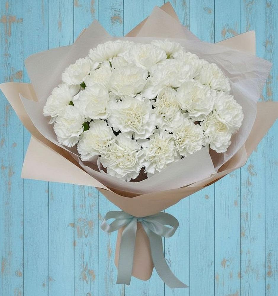 Букет цветов из: Гвоздики в Семикаракорске