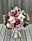 Букет цветов из: Альстромерии, Гвоздики, Розы и Хризантемы в Семикаракорске