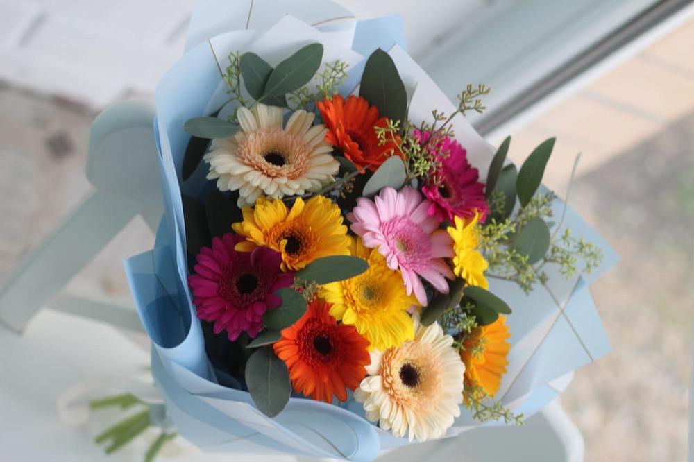 Букет цветов из: Герберы в Семикаракорске