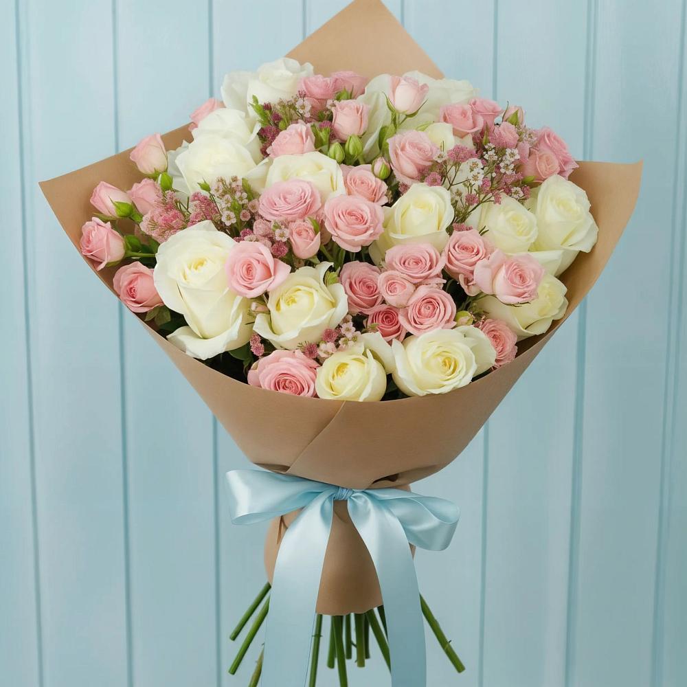 Букет цветов из: Розы в Семикаракорске