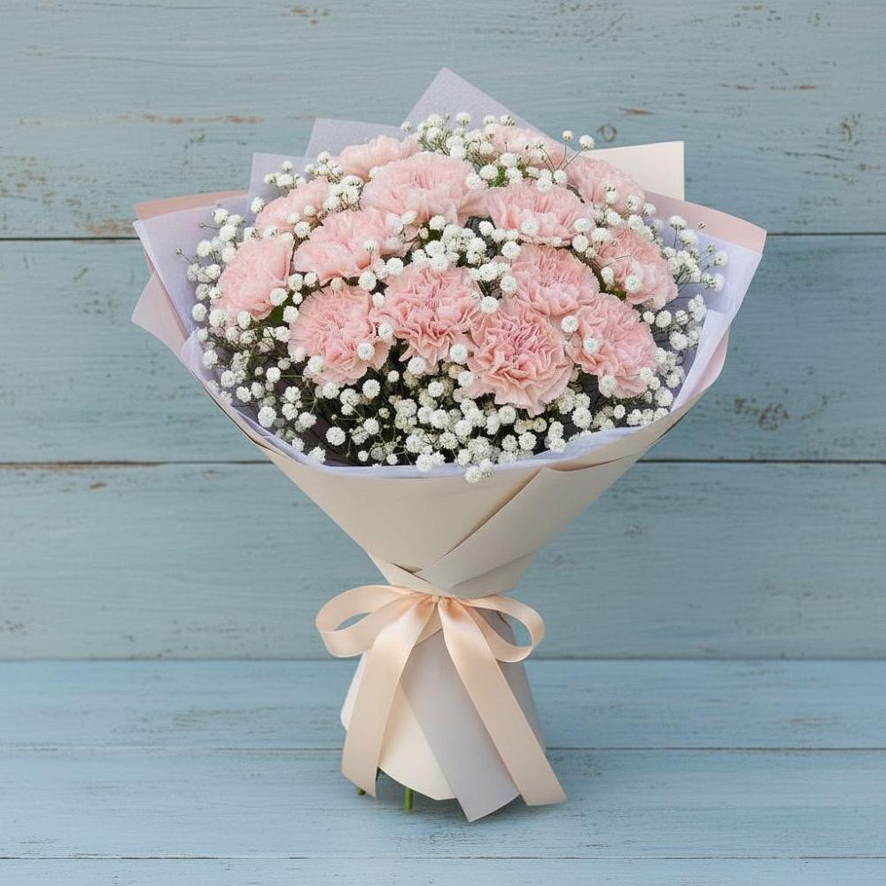 Букет цветов из: Гвоздики в Семикаракорске