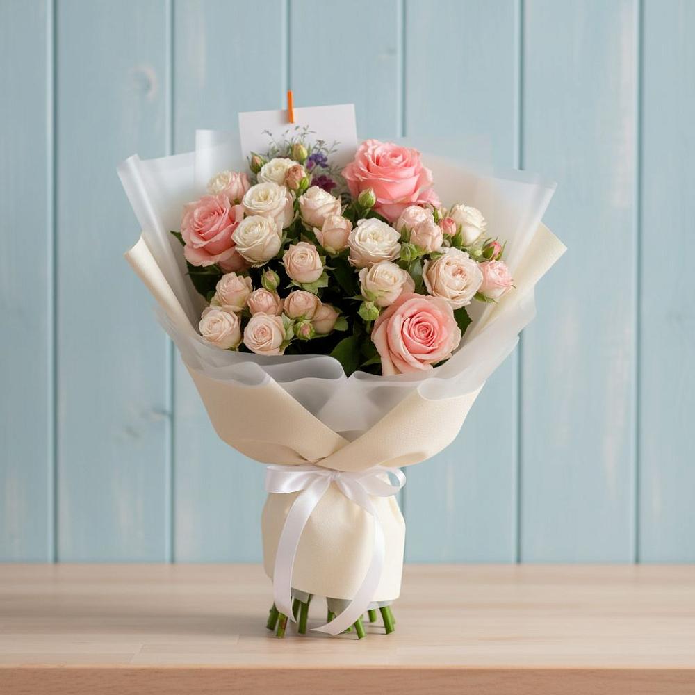 Букет цветов из: Розы в Семикаракорске