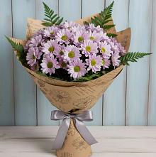 Букет цветов из:  Хризантемы в Семикаракорске