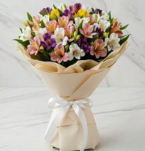 Букет цветов из:  Альстромерии #REPLACE_PRED# Семикаракорске