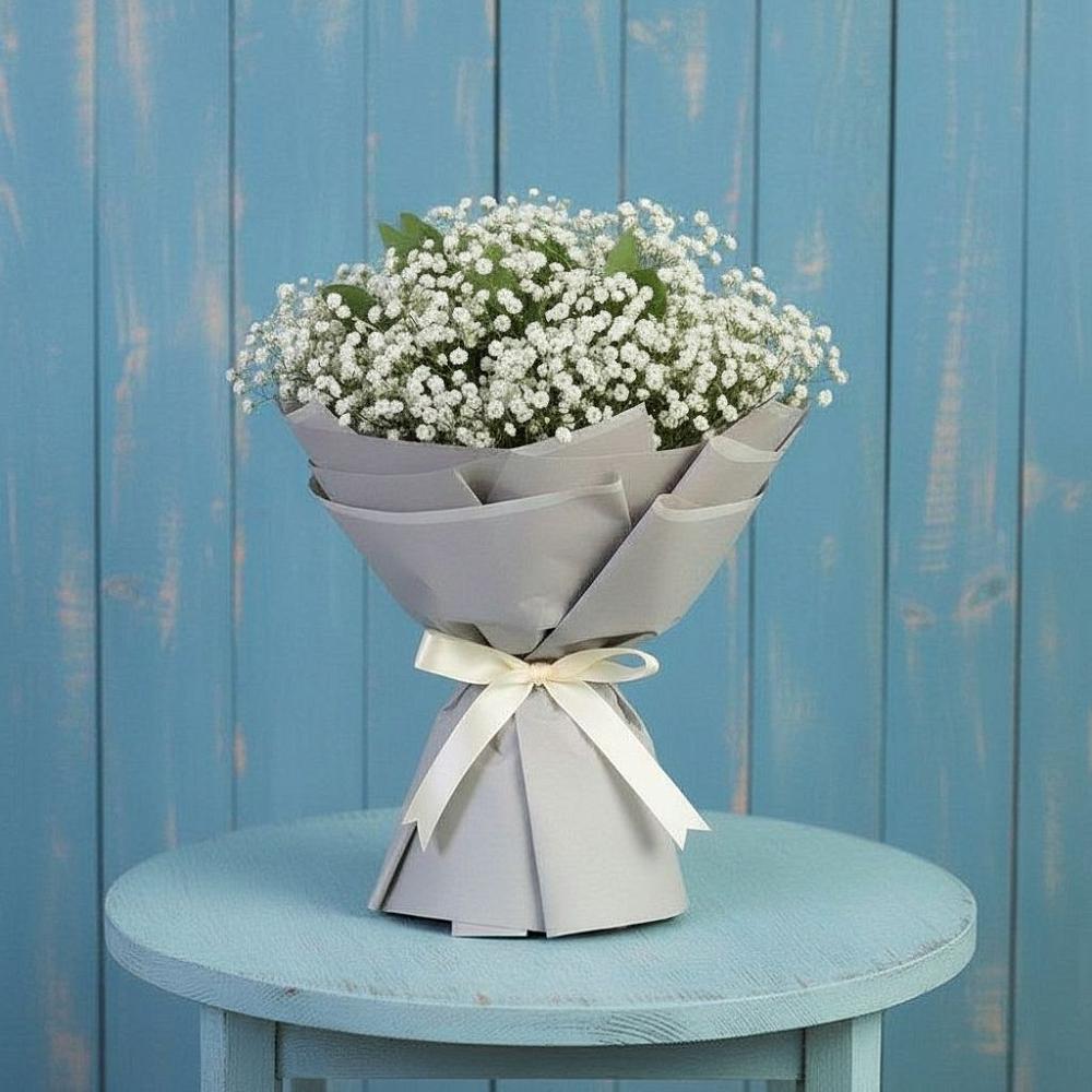 Букет цветов из: Гипсофила в Семикаракорске