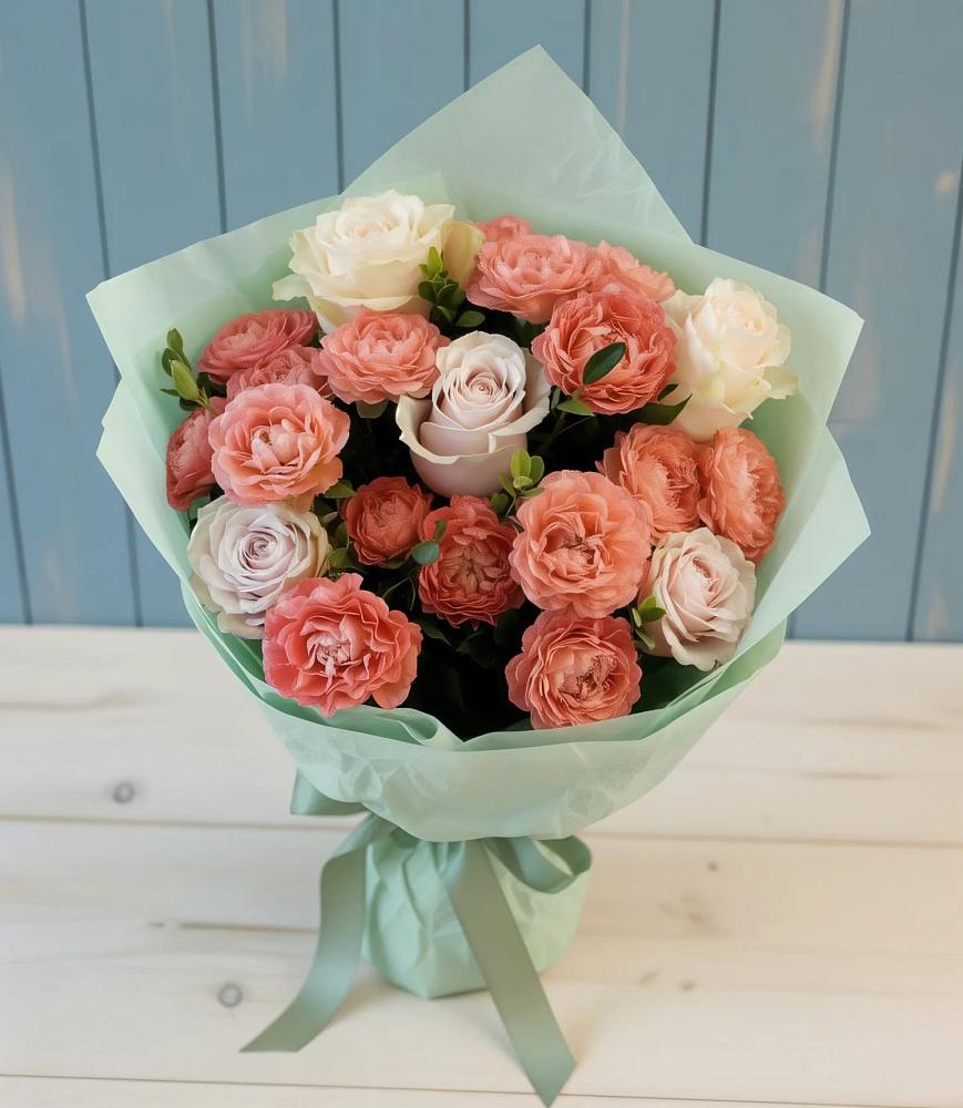 Букет цветов из: Розы в Семикаракорске