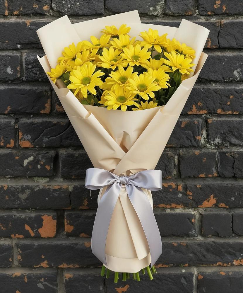 Букет цветов из: Хризантемы в Семикаракорске