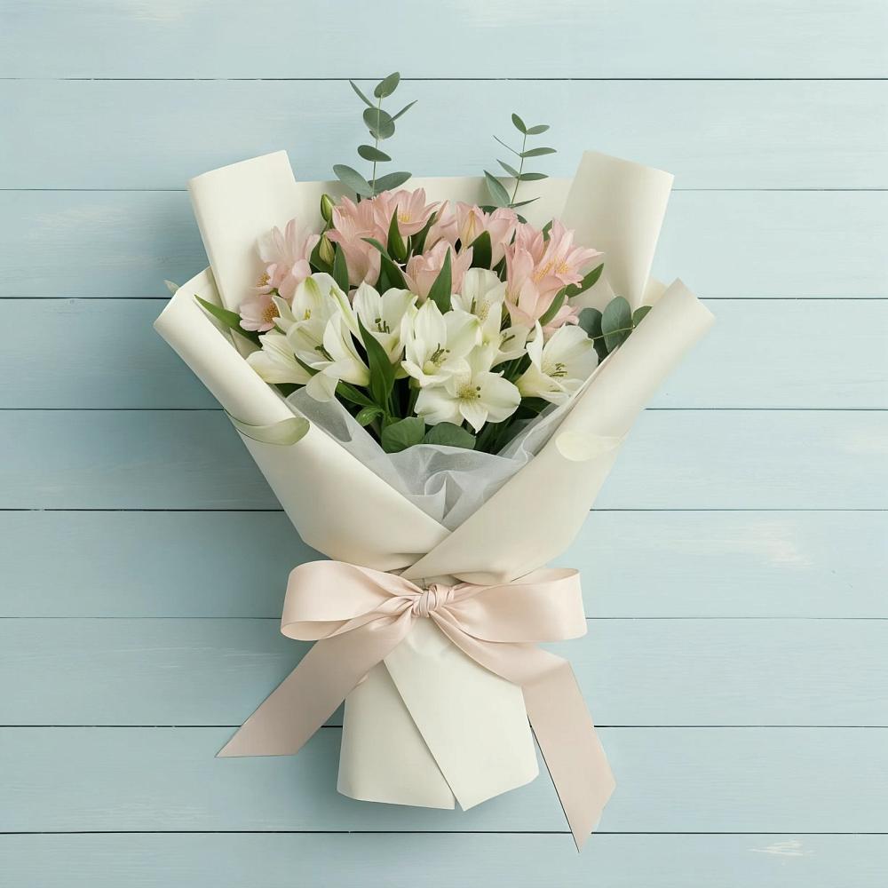 Букет цветов из: Альстромерии в Семикаракорске