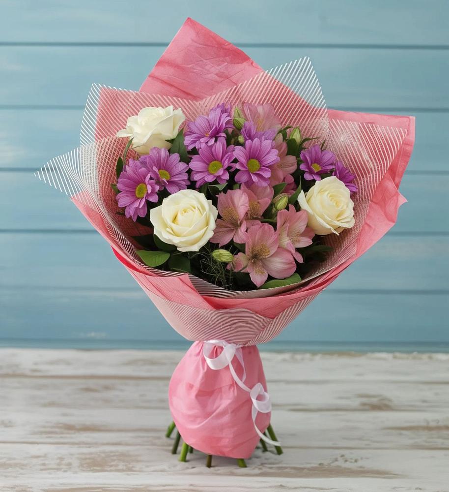 Букет цветов из: Герберы в Семикаракорске