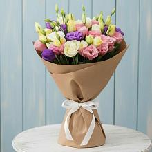 Букет цветов из:  Лизиантусы #REPLACE_PRED# Семикаракорске