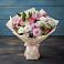 Букет цветов из: Хризантемы, Альстромерии и Розы в Семикаракорске